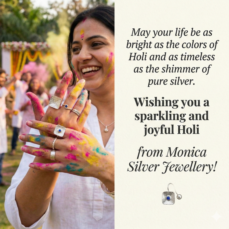 Celebrate the Colors of Life with Monica Silver Jewellery