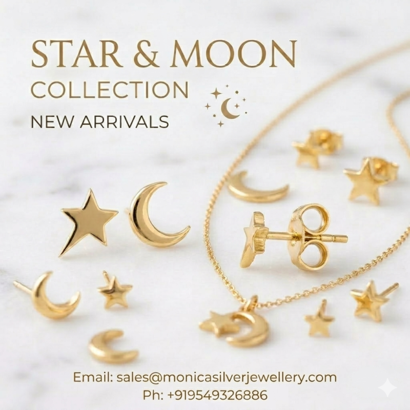 Dainty Star And Moon Jewelry In UK